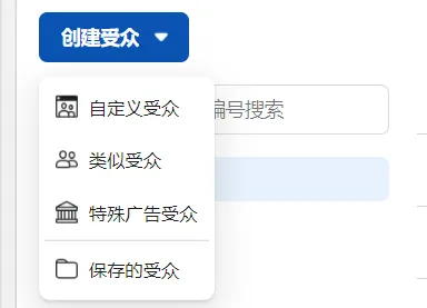 Facebook广告受众