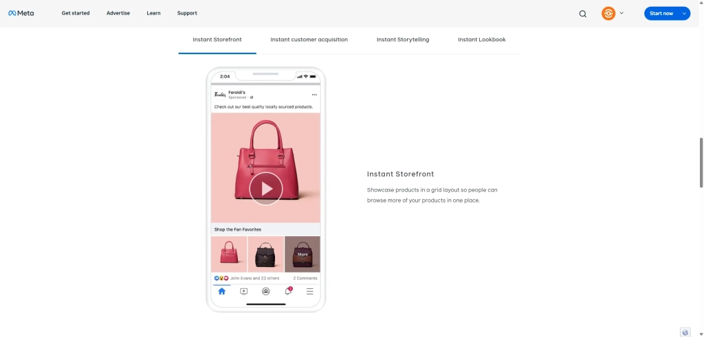 Facebook Instant Experience ads