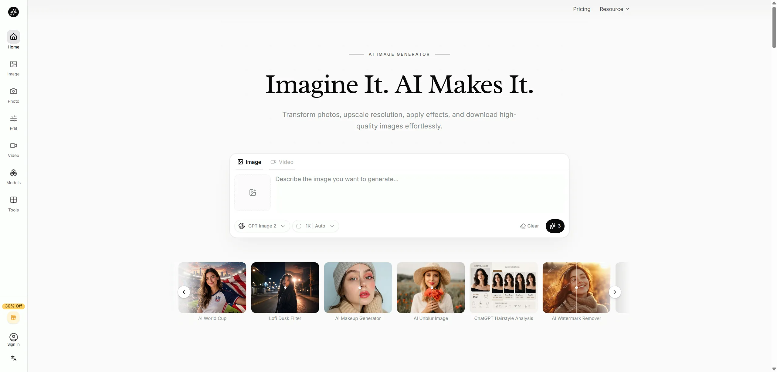AI Imagine