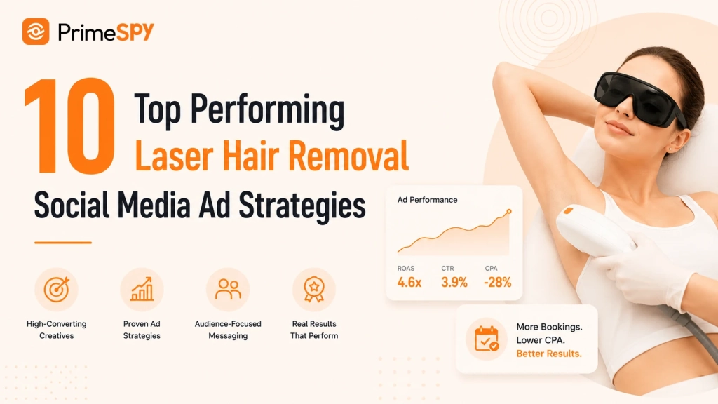 top performing laser hair removal social media ads strategy