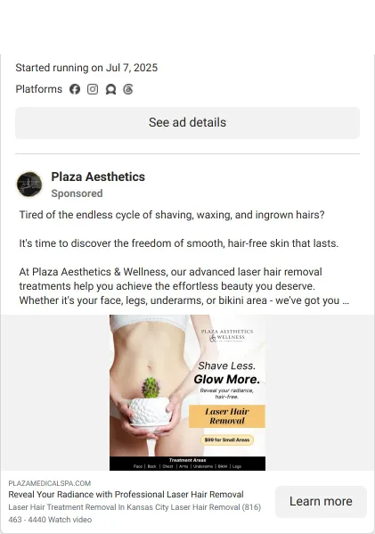 plaza aesthetics professional trust