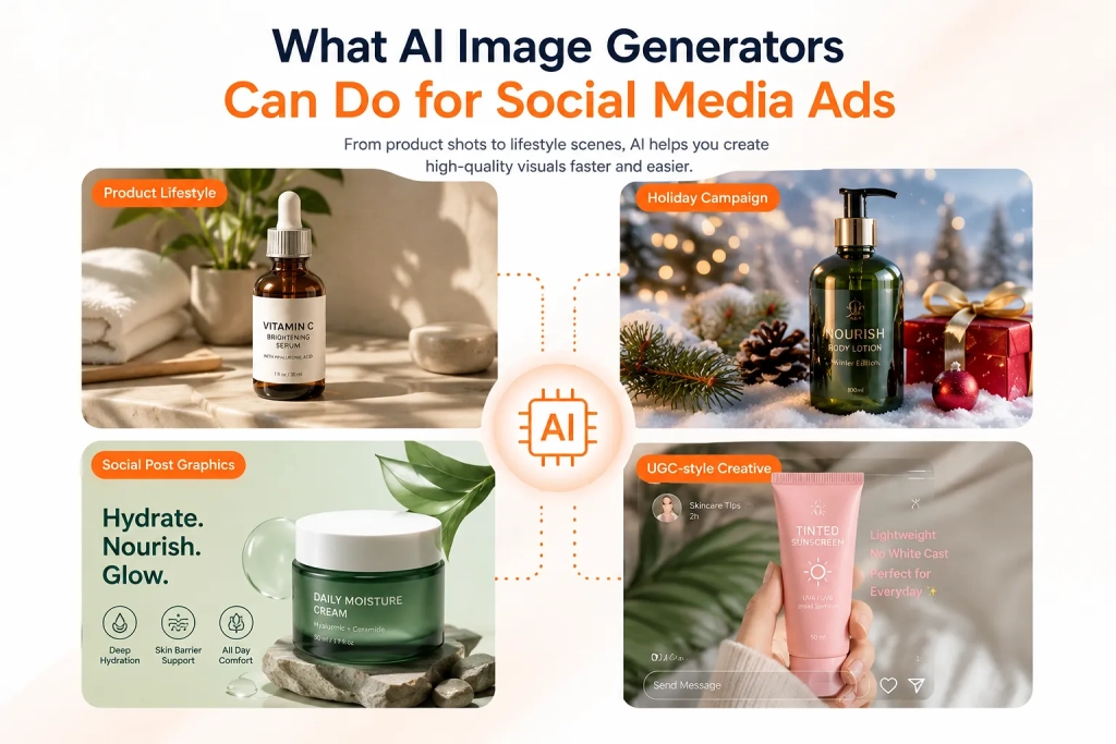 What AI image generators can do for social media ads