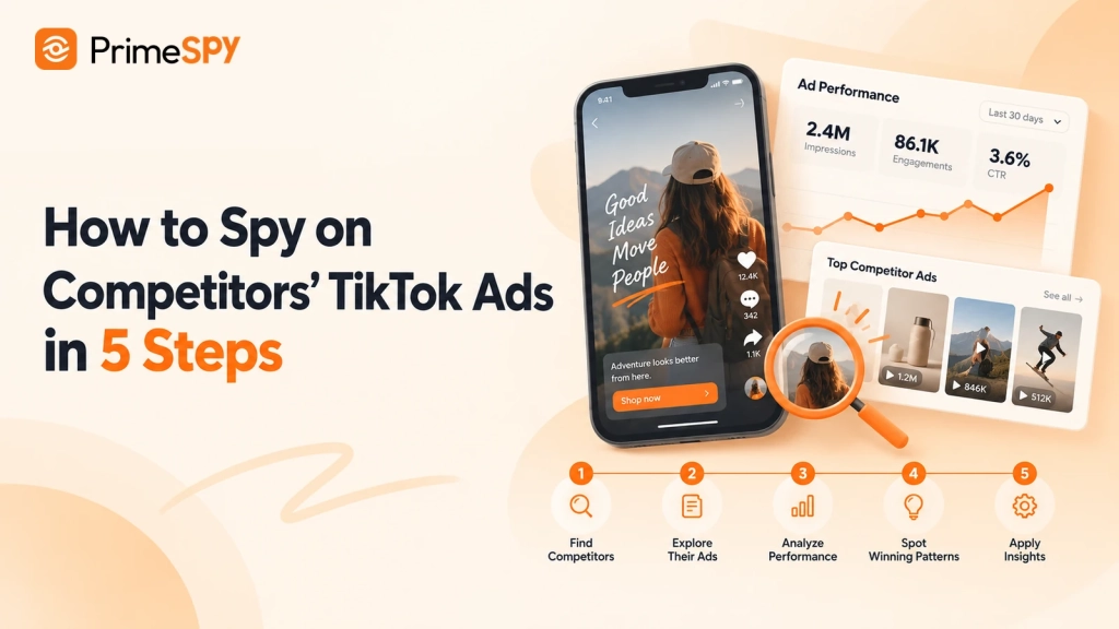 Spy on Competitors' TikTok Ads
